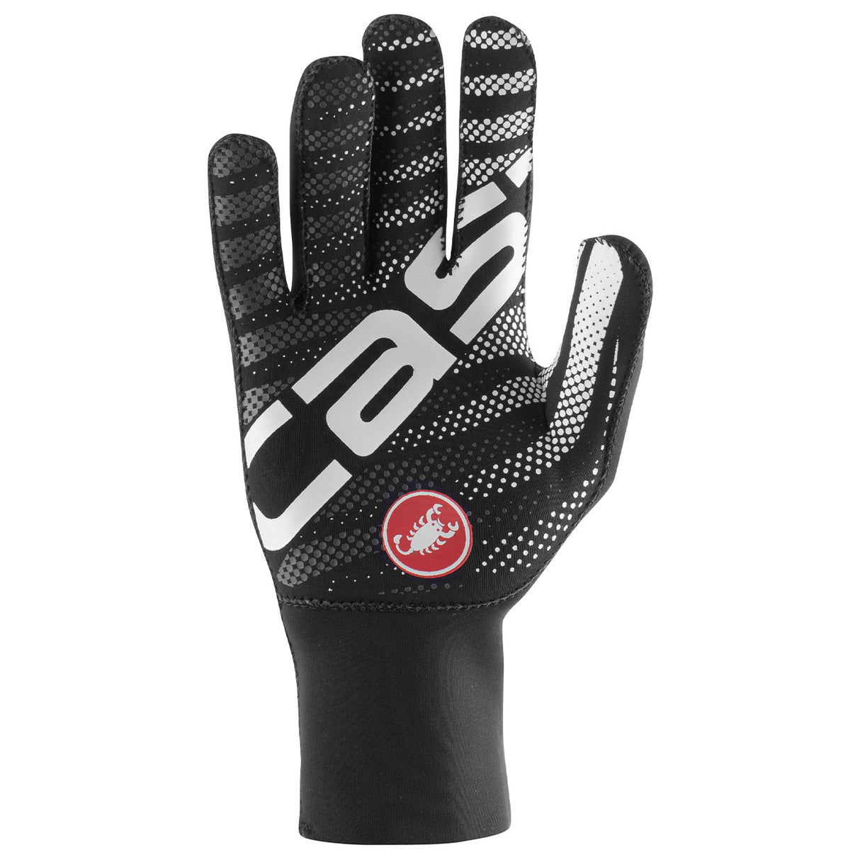 Guanti Castelli Diluvio C - Nero bianco - F