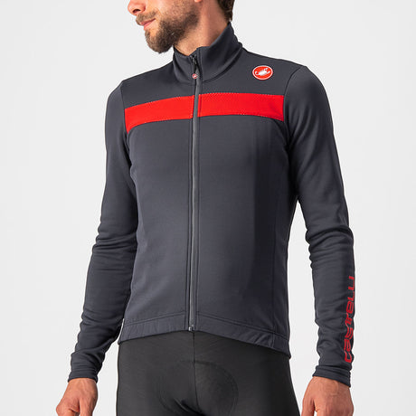 Maglia maniche lunghe Castelli Puro 3 - Grigio scuro - I