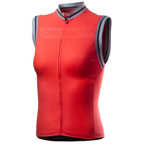 Maglia donna senza maniche Castelli Promessa 3 - Rosa