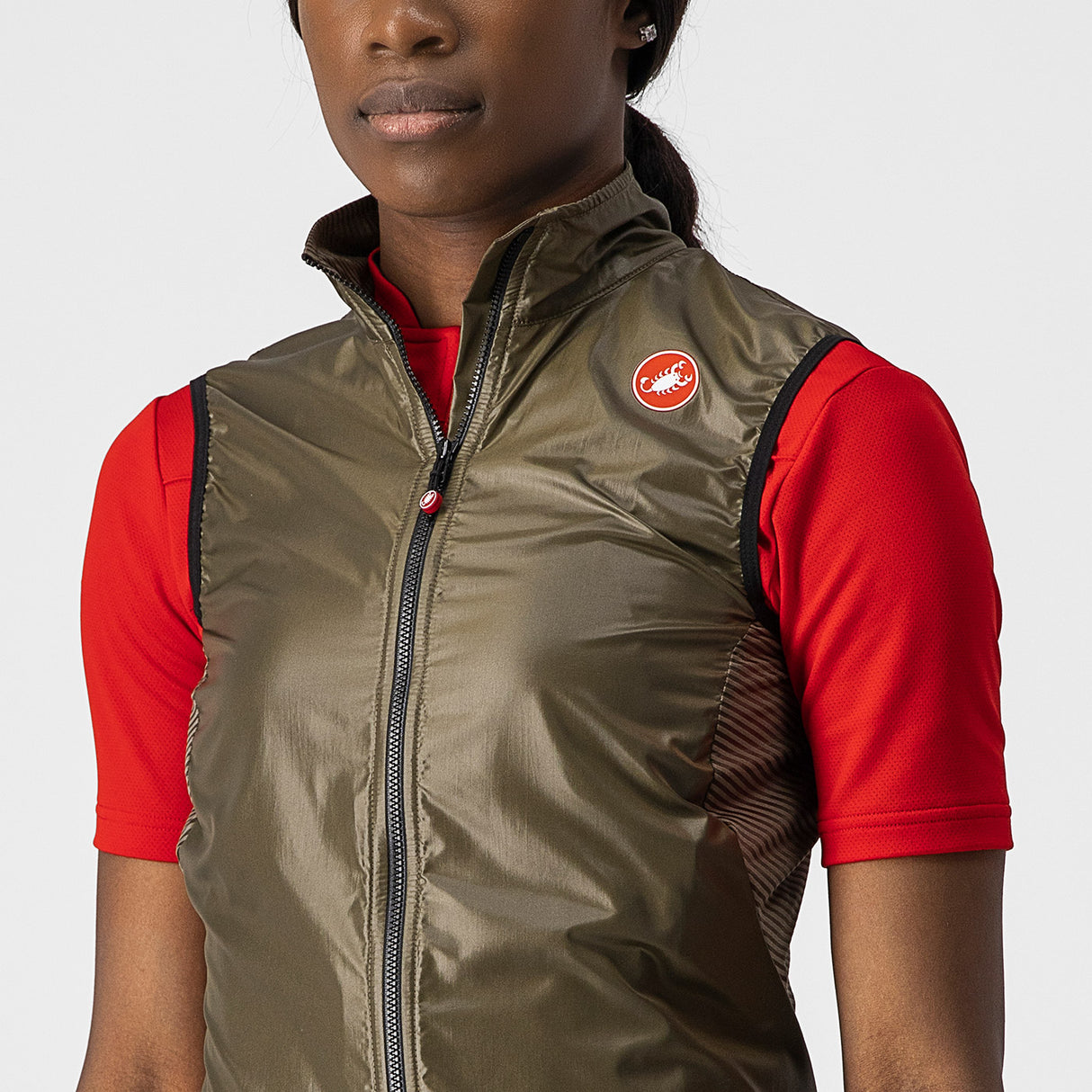 Gilet donna Castelli Aria - Verde - L