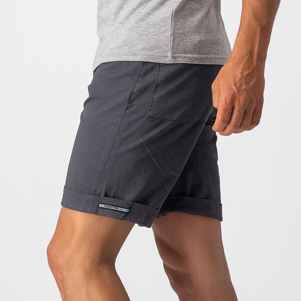 Pantaloncini Castelli VG 5 Pocket - Grigio - C