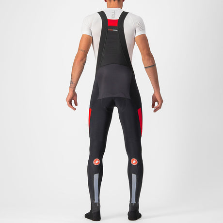 Calzamaglia Castelli Sorpasso RoS - Nero rosso - L