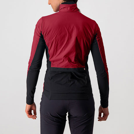 Giacca donna Castelli Unlimited Puffy - Bordeaux - M