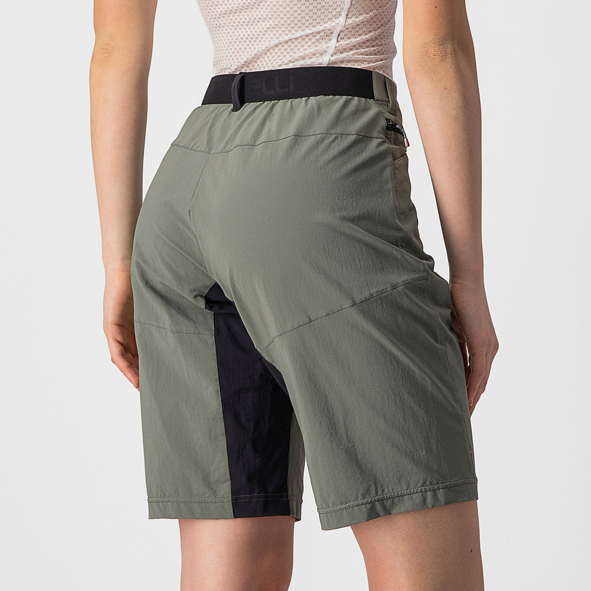 Pantaloncini Donna Castelli Unlimited Baggy - Grigio - D