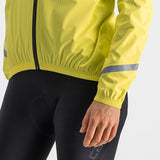 Mantellina donna Castelli Emergency 2 Rain - Giallo - F