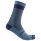 Chaussettes Castelli Alpha 18 - Bleu clair