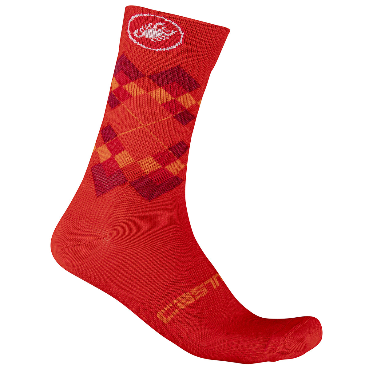 Calze Castelli Rombo 18 - Rosso - N