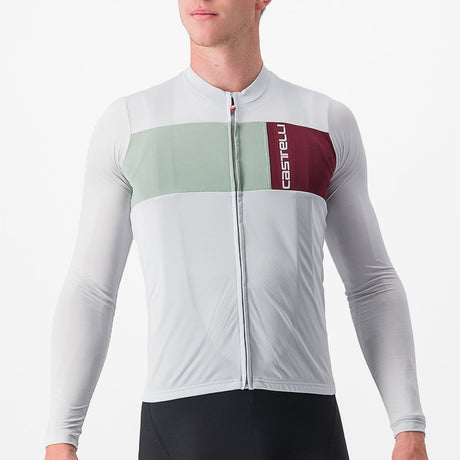 Maglia maniche lunghe Castelli Prologo 7 - Grigio - L