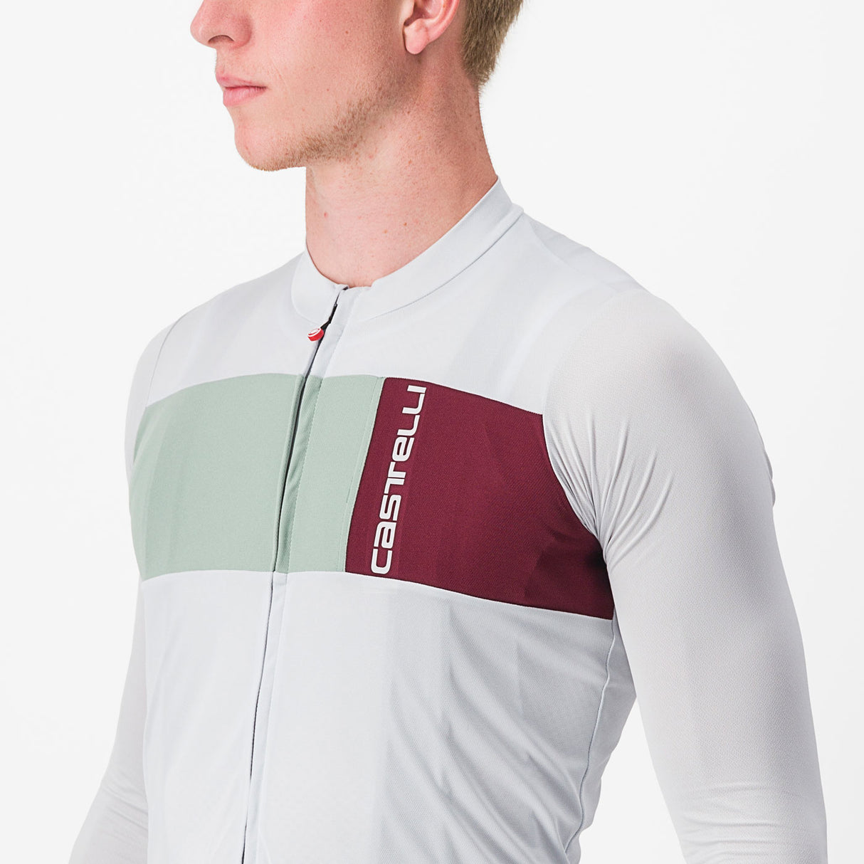 Maglia maniche lunghe Castelli Prologo 7 - Grigio - N