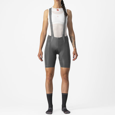 Salopette donna Castelli Free Aero RC - Grigio - P