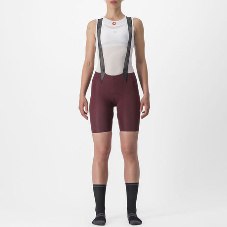Salopette donna Castelli Free Aero RC - Bordeaux - B