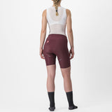 Pantaloncini donna Castelli Free Aero RC - Bordeaux - E