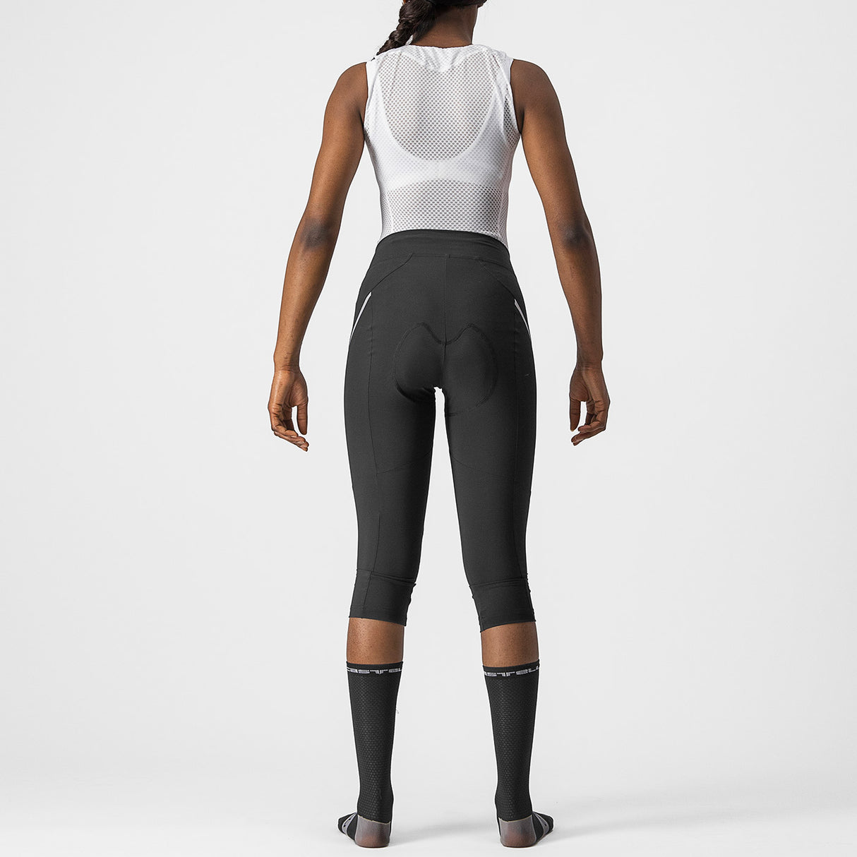 Bermuda donna Castelli Velocissima 3 - Nero grigio - G