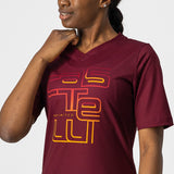 Maglia donna Castelli Trail Tech - Bordeaux - G