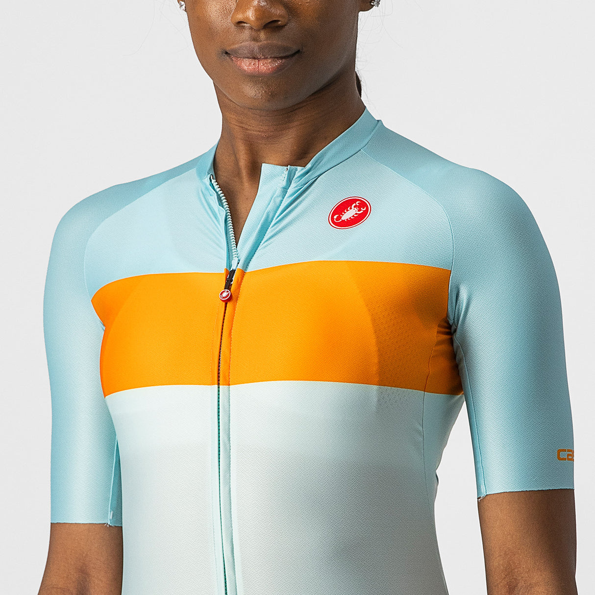Maglia donna Castelli Aero Pro - Azzurro - F