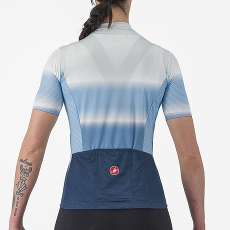 Maglia donna Castelli Dolce - Azzurro blu - F