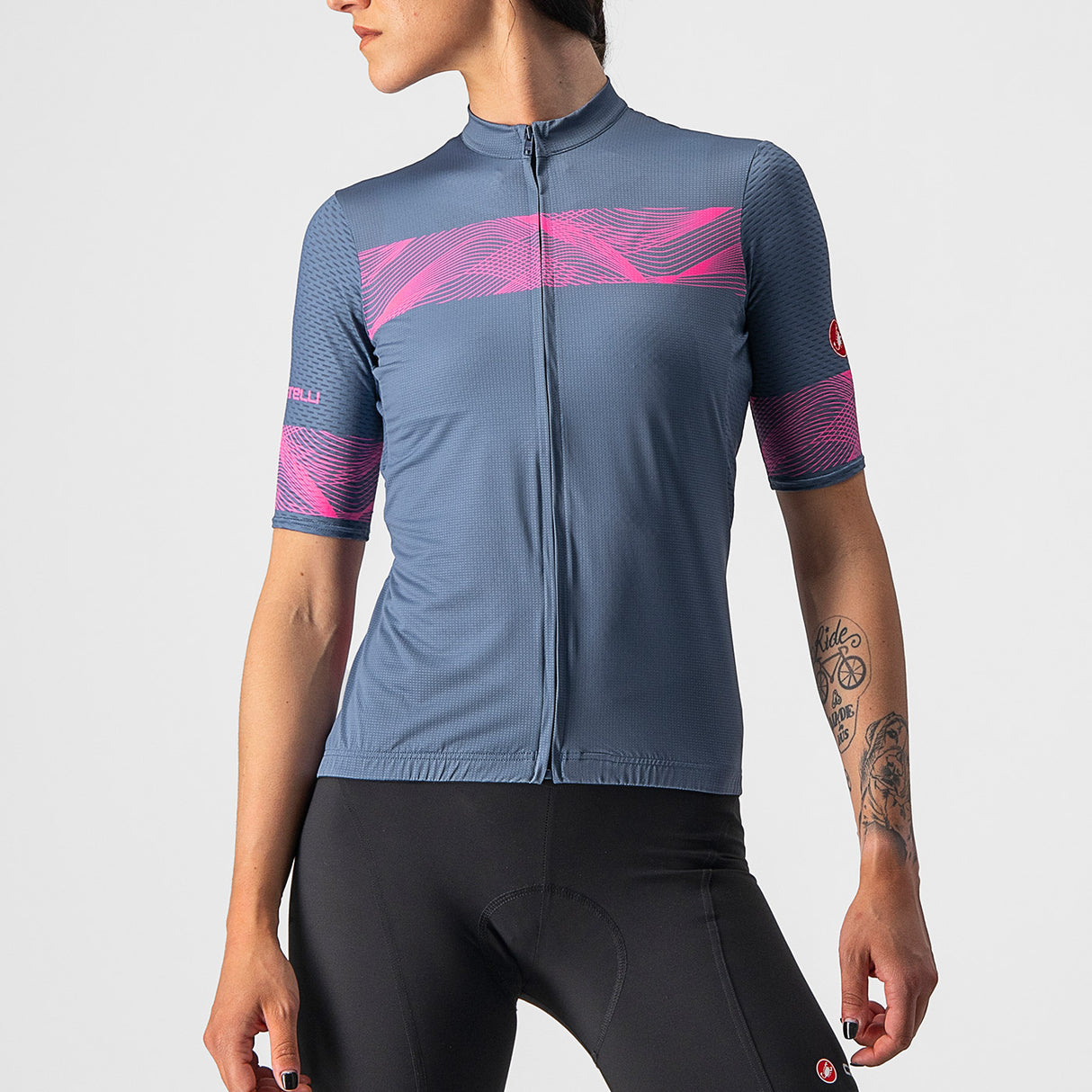 Maglia donna Castelli Fenice - Blu - L