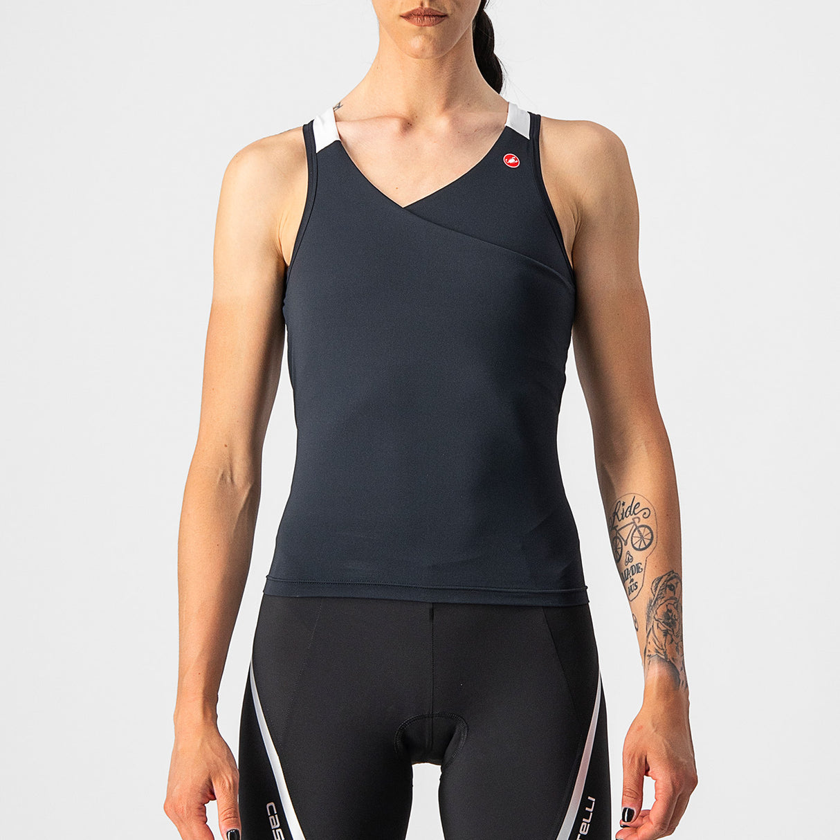 Top donna Castelli Solaris - Nero - A
