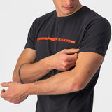 T-Shirt Castelli Ventaglio - Nero - B