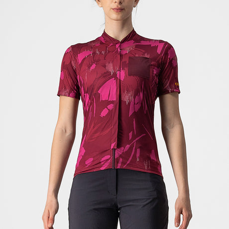 Maglia donna Castelli Unlimited Sentiero - Bordeaux - E