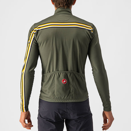 Maglia maniche lunghe Castelli Unlimited Thermal - Verde - F
