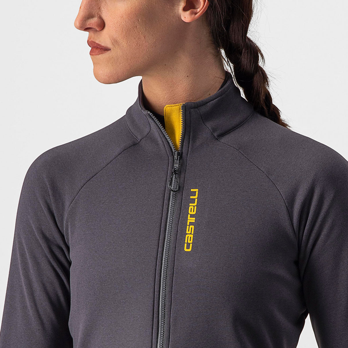 Maglia maniche lunghe donna Castelli Unlimited Trail - Grigio - N