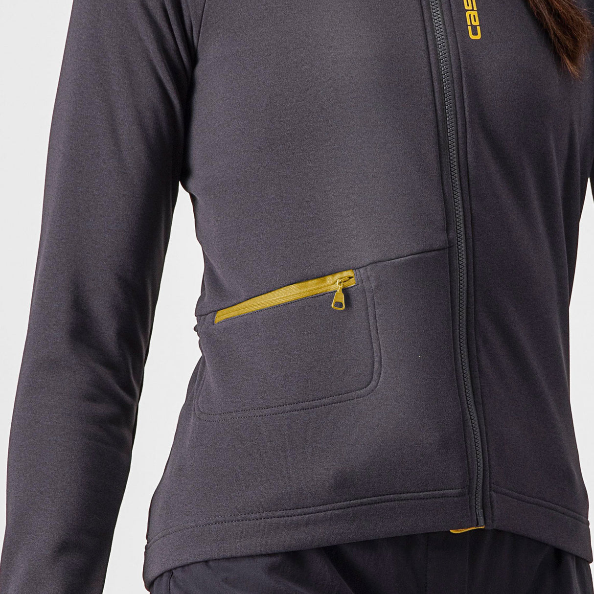 Maglia maniche lunghe donna Castelli Unlimited Trail - Grigio - O