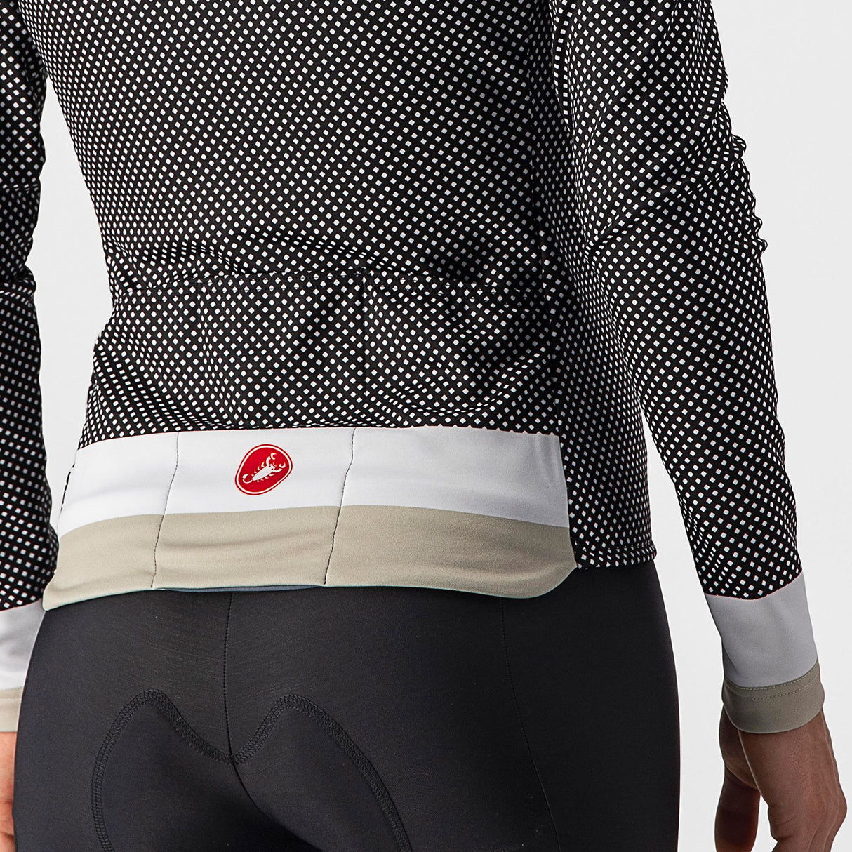 Maglia maniche lunghe donna Castelli Volare - Nero - I