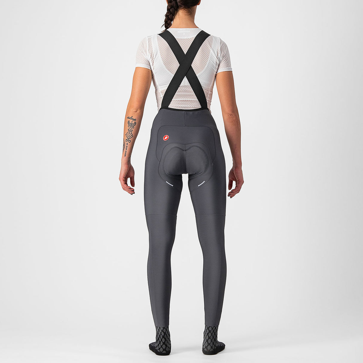Calzamaglia donna Castelli Free Aero RC DT - Grigio - F