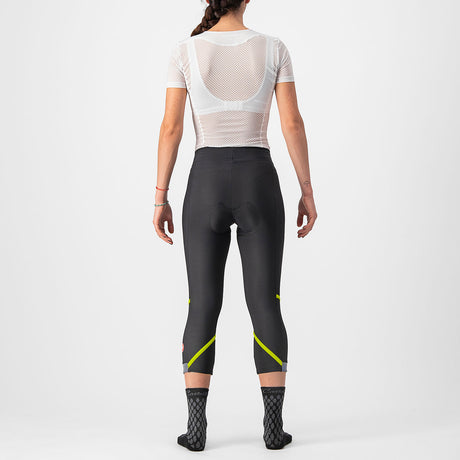 Bermuda donna Castelli Velocissima DT - Nero verde - F