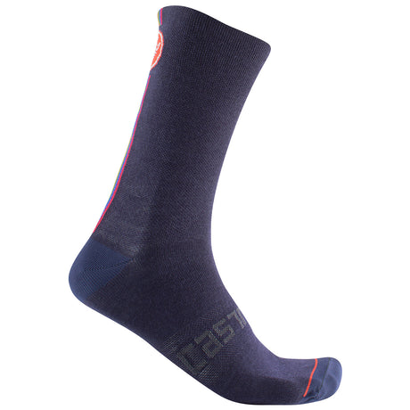 Calze Castelli Racing Stripe 18 - Blu - L