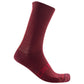 Chaussettes Castelli Racing Stripe 18 - Bordeaux