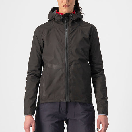 Mantellina donna Castelli Trail Endurance GT - Grigio - P