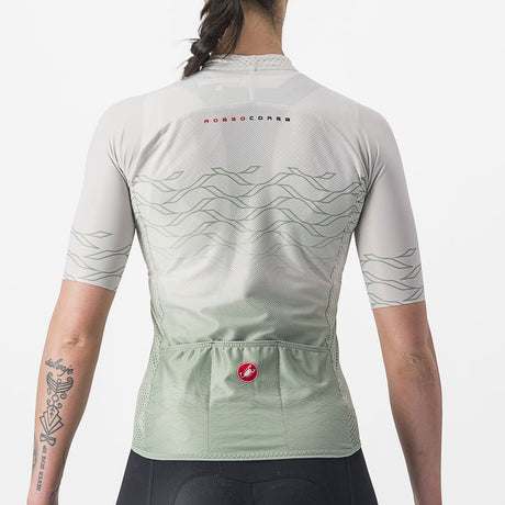 Maglia donna Castelli Climber's 2.0 - Bianco verde - M