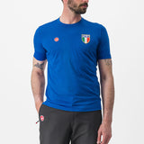 T-Shirt Castelli Italia Merino - Blu - D