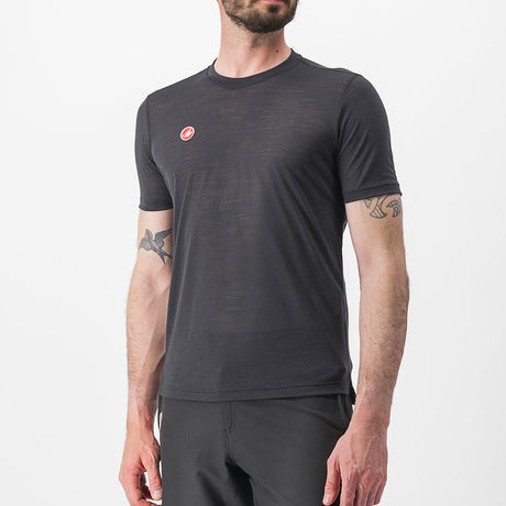 T-Shirt Castelli Merino - Nero - E