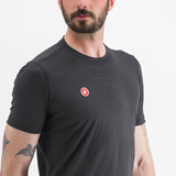 T-Shirt Castelli Merino - Nero - G