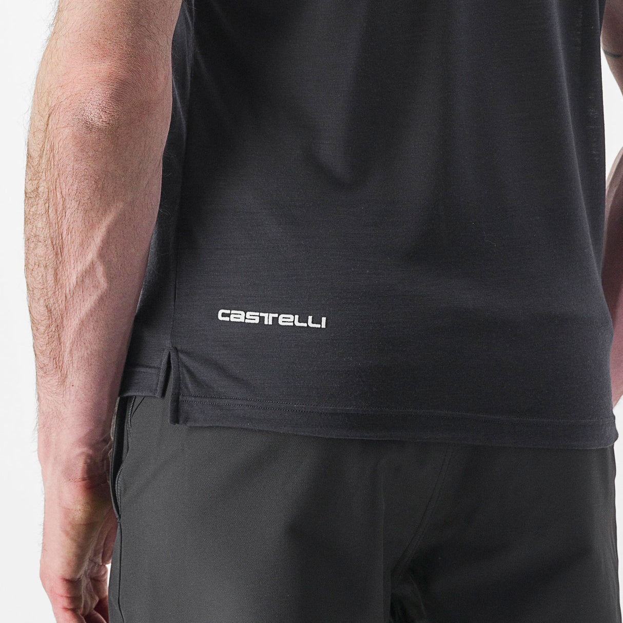 T-Shirt Castelli Merino - Nero - H