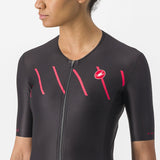 Maglia donna Castelli Free Speed 2 Race - Nero rosa - G