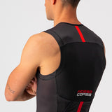 Maglia Castelli Free Tri 2 Top - Nero - P