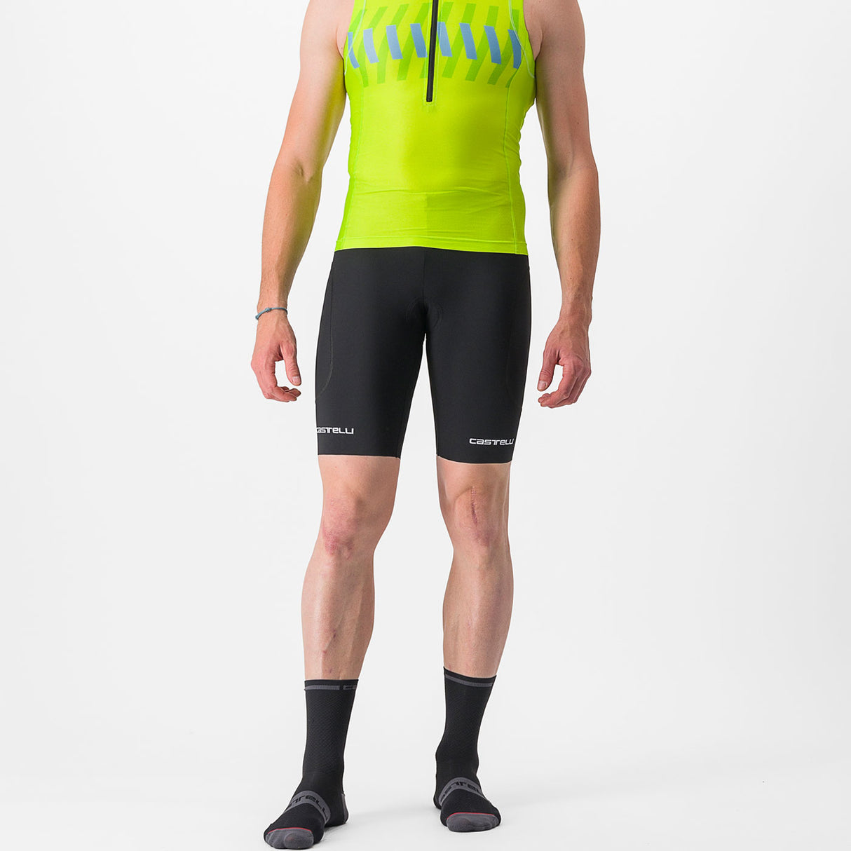 Pantaloncini Castelli Ride Run - Nero - F