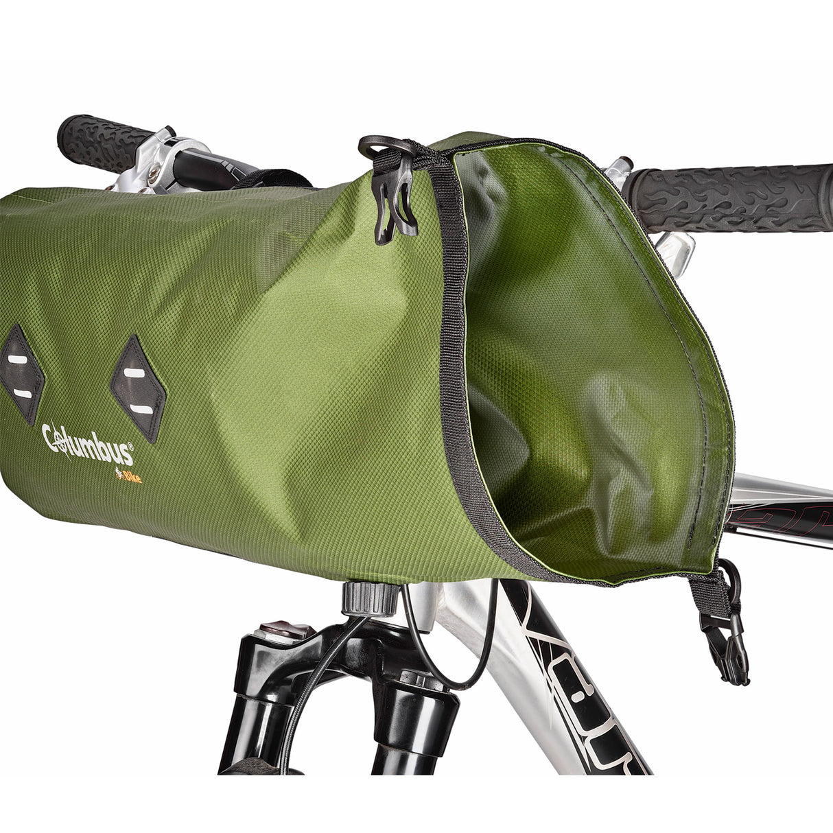 Borsa manubrio Columbus Dry Eco 9l - Verde