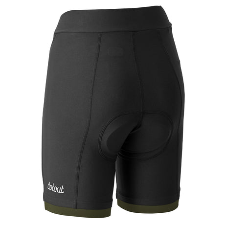 Pantaloncini donna Dotout Instinct Pro - Nero verde - I
