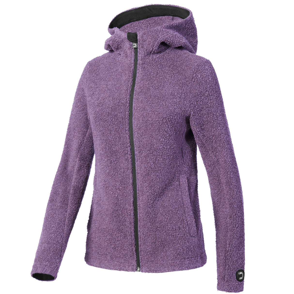 Felpa donna Dotout Wolly - Viola - I