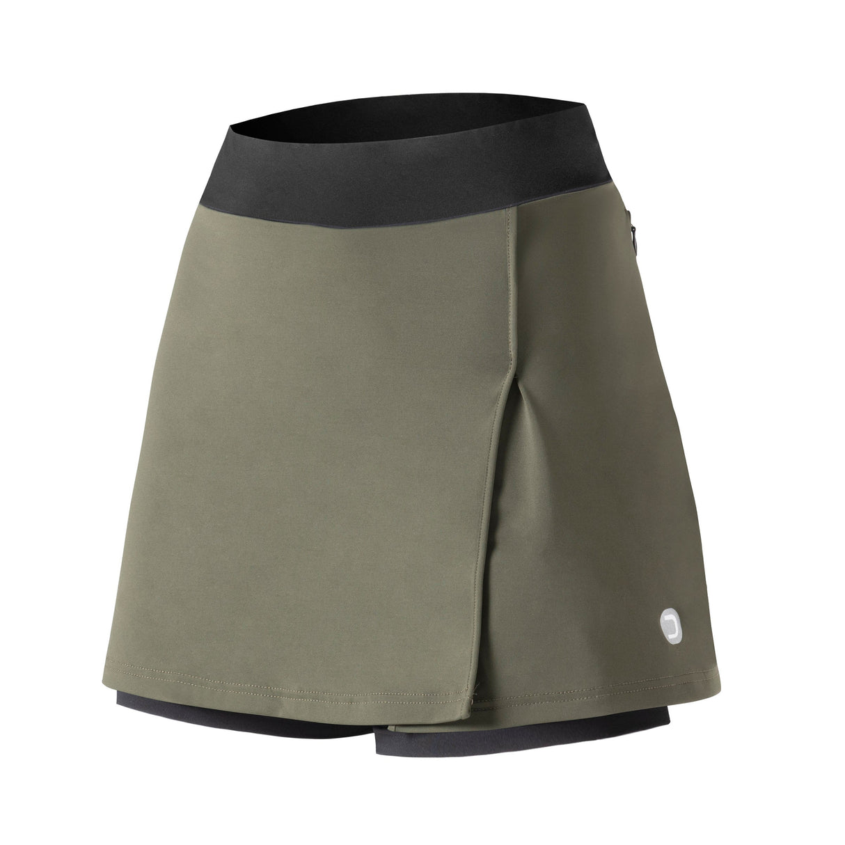Gonna Dotout Fusion Donna - Verde-Nero - M