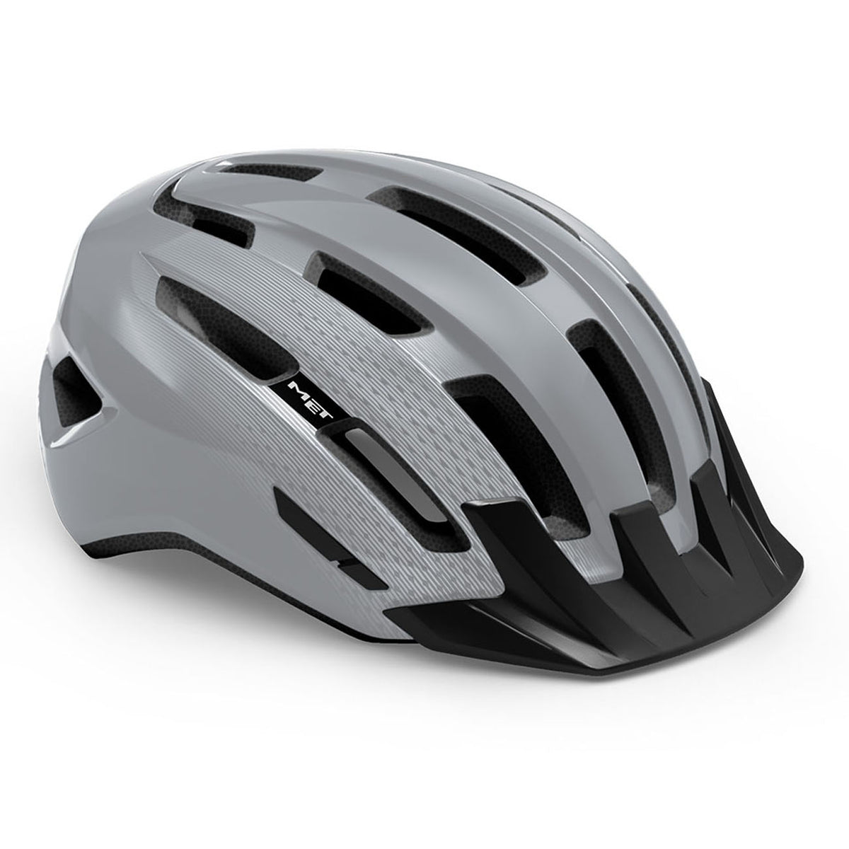 Casco Met Downtown - Grigio lucido - C