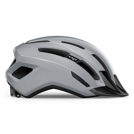 Casco Met Downtown - Grigio lucido - D