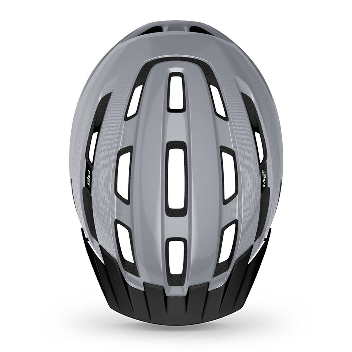 Casco Met Downtown - Grigio lucido - F