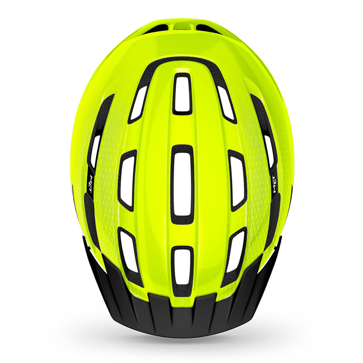 Casco Met Downtown - Giallo fluo - I