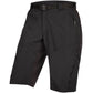 Pantalon corto Endura Hummvee Liner - Negro